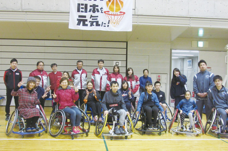 あいの風車椅子バスケットボール競技大会